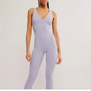 NWT Free People Light Purple Sleeveless Jumpsuit